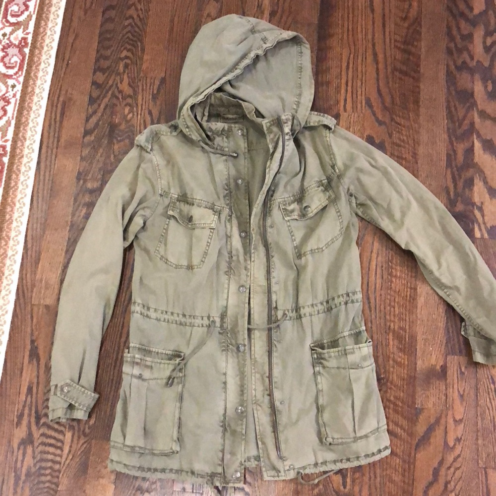 Army green jacket